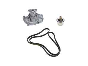 保时捷 957 Cayenne S / GTS / Turbo 水泵、皮带和恒温器组件 - 94810603301, 94810612500, 94810612501, 7PP903137, 95510225100